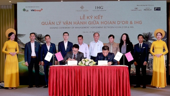 BCG LAND HỢP TÁC VỚI IHG PHÁT TRIỂN DU LỊCH TRẢI NGHIỆM TẠI HỘI AN