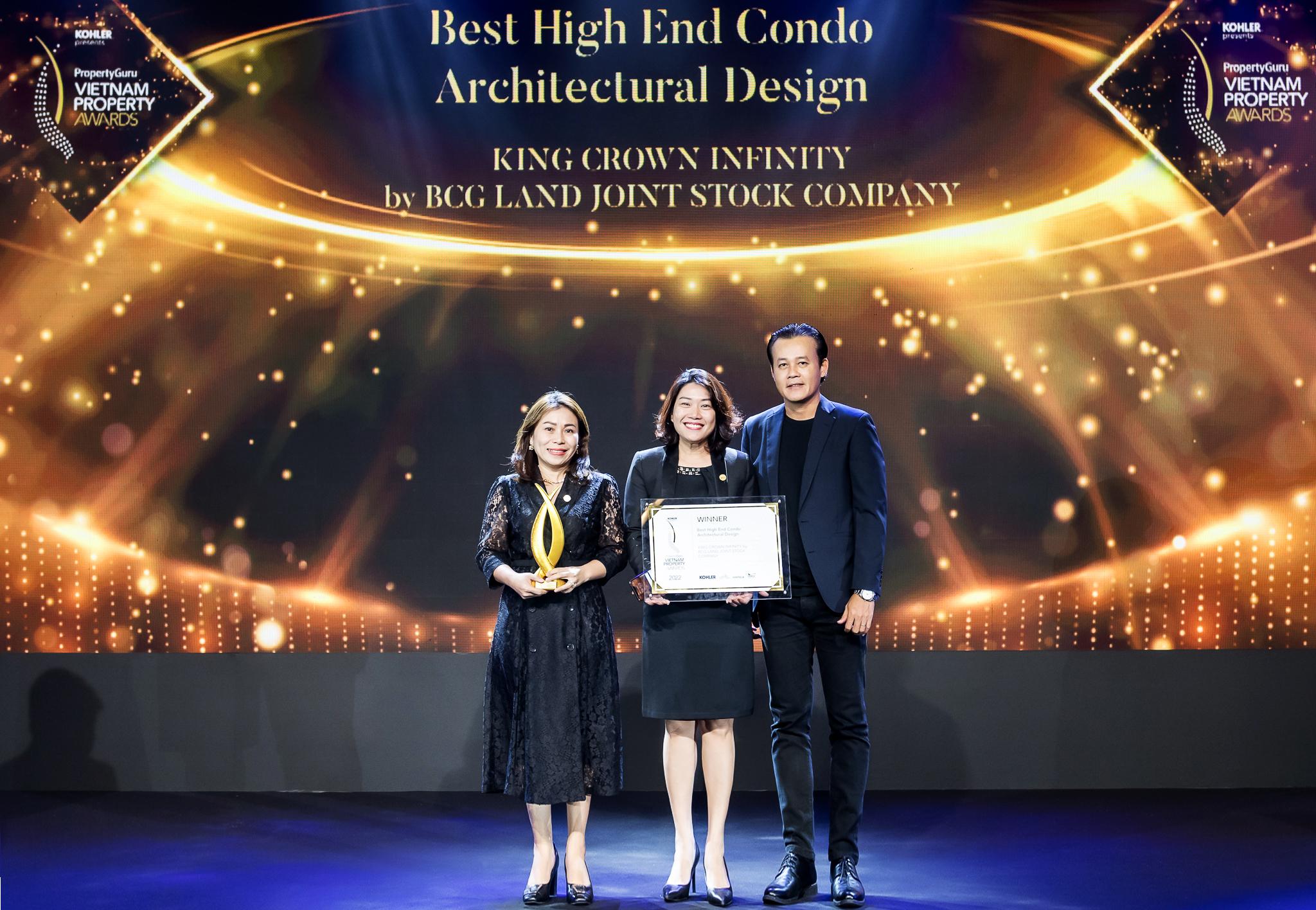 KING CROWN INFINITY LẬP “CÚ ĐÚP” TẠI PROPERTYGURU VIETNAM PROPERTY AWARDS 2022